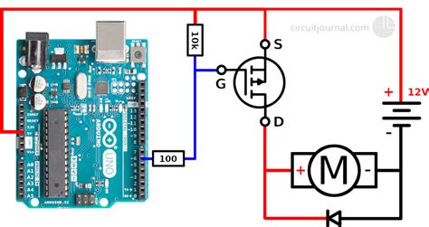 p channel mosfet arduino